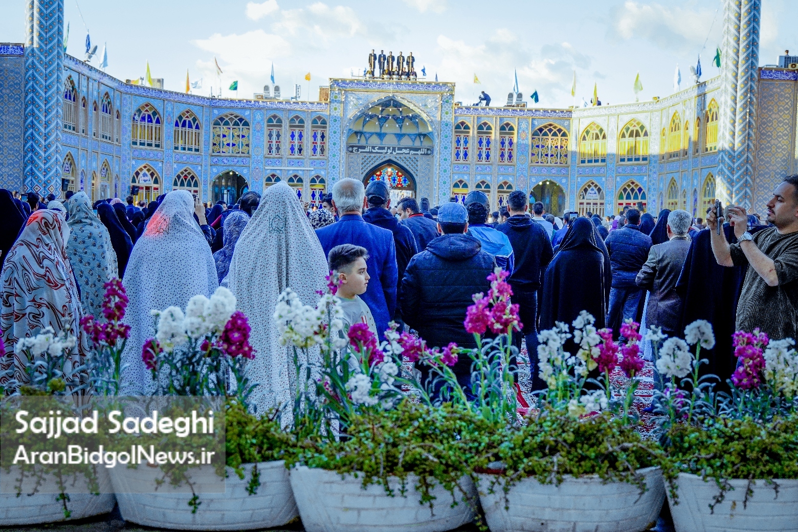 گزارش تصویری از مراسم تحویل سال 1403 در نجف ایران